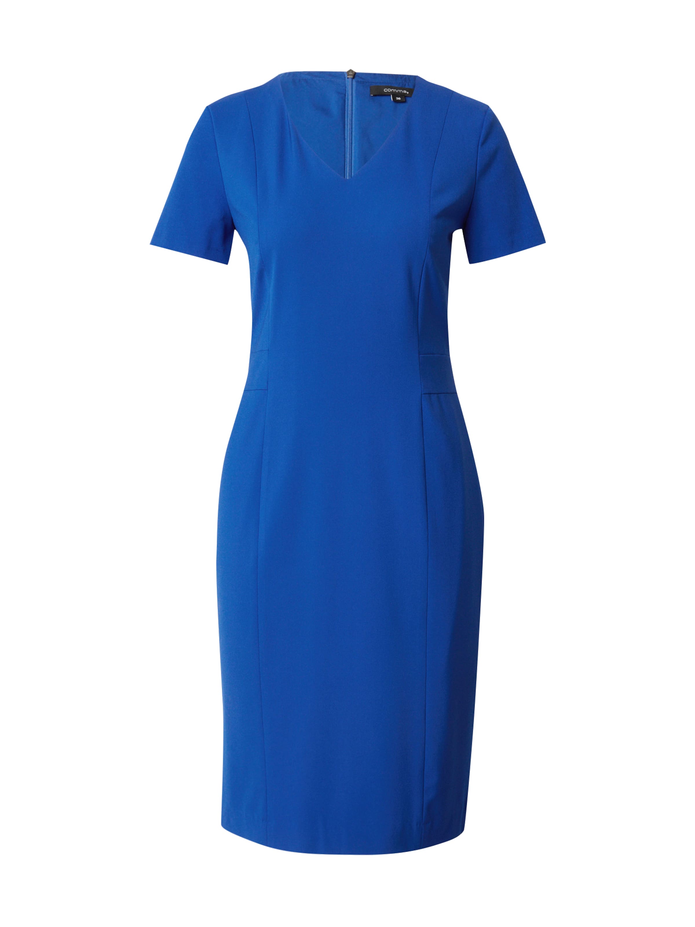 Robe fourreau COMMA en bleu : devant