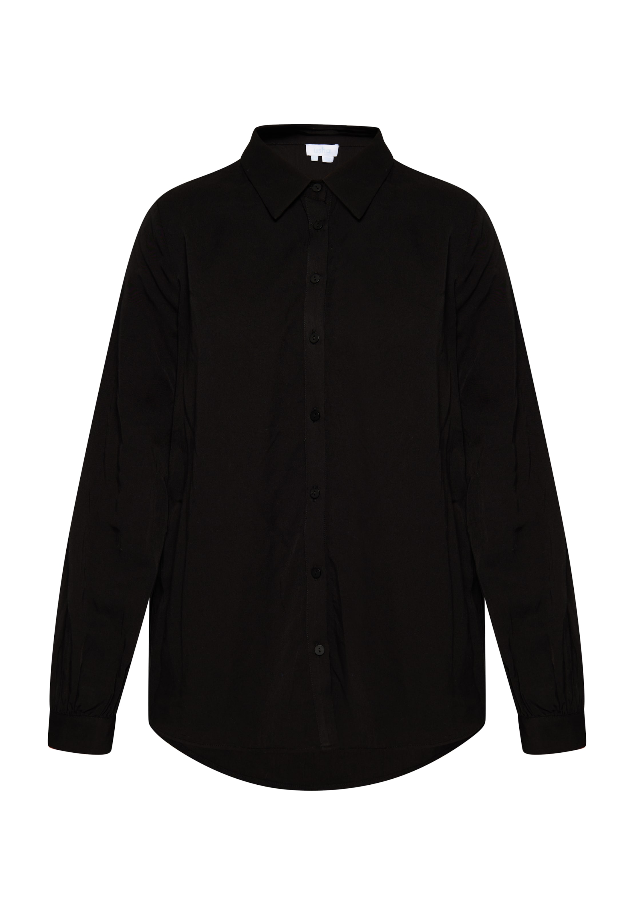 usha BLUE LABEL Bluse in Schwarz: Vorderseite