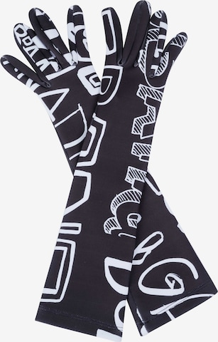 DOLCE & GABBANA Handschuhe in Schwarz: Vorderseite