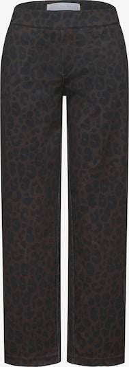 Street One Studio Hose in dunkelbraun / schwarz, Produktansicht