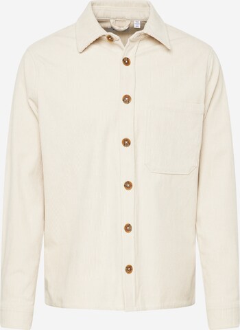 Only & Sons Regular fit Button Up Shirt 'TILE' in Grey: front