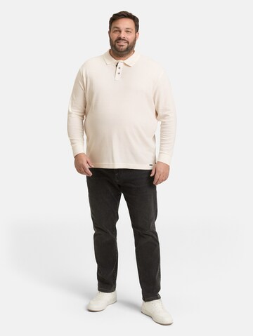 TOM TAILOR Men + Poloshirt in Weiß