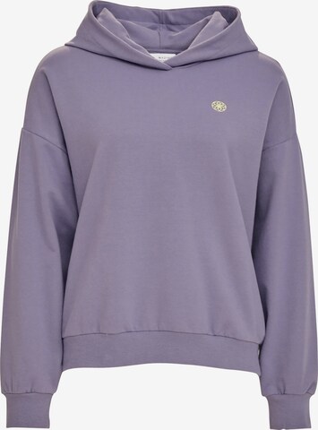 mazine Sweatshirt ' Nyssa Hoodie ' in Purple: front