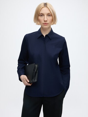 HUGO Bluse 'The Essential' in Blau