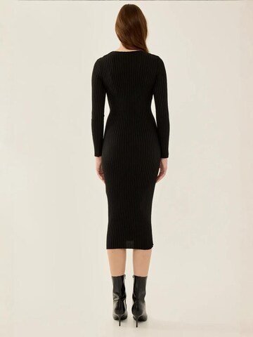 Abito in maglia di Hiccup in nero