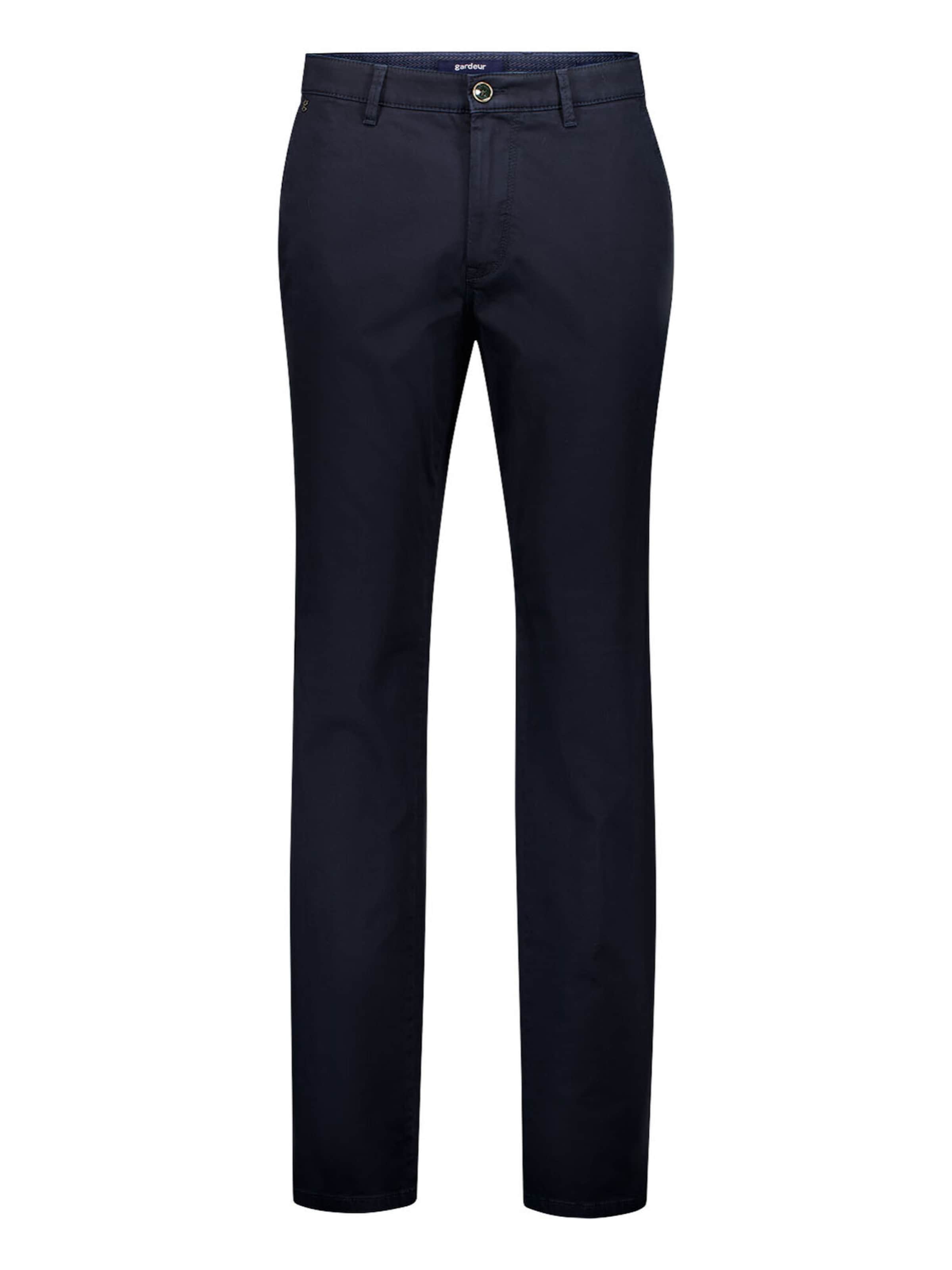 Gardeur Regular Chino trousers 'Benito' in Blue: front