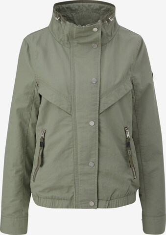 QS Between-Season Jacket in Green: front