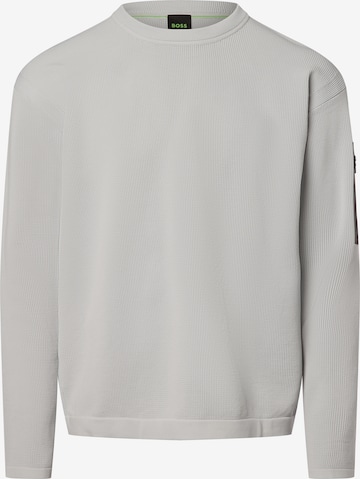 BOSS Green Pullover 'Rayner' in Grau: predná strana