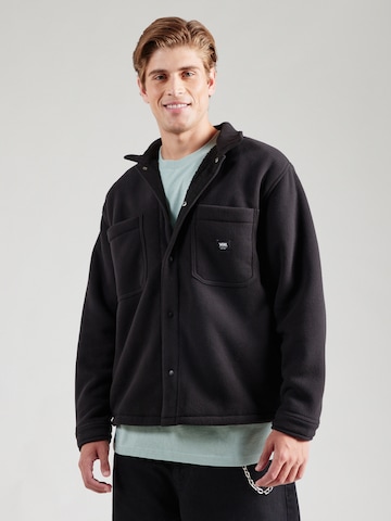 VANS Fleece Jacket in Black: front