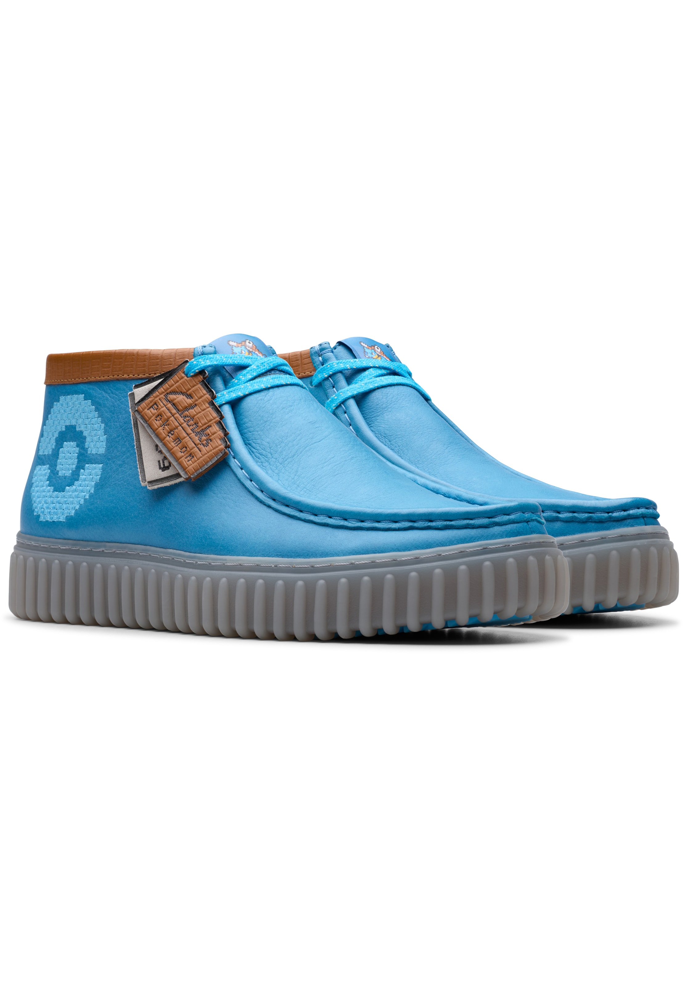 CLARKS Schnürschuhe 'Torhill Explore' in Blau
