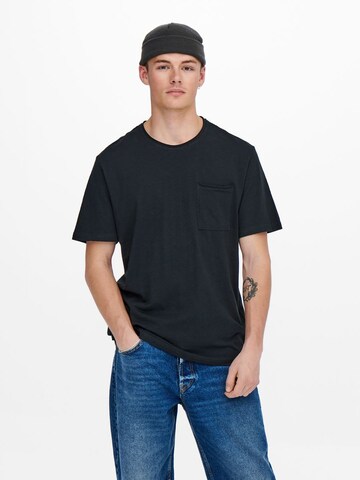 Only & Sons T-Shirt 'Roy' in Blau