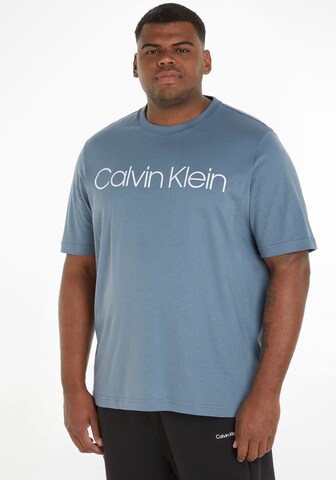 Calvin Klein Big & Tall Regular Fit T-Shirt in Grau: predná strana