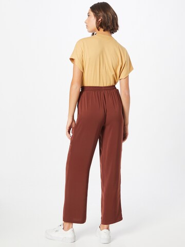 ABOUT YOU Loose fit Pants 'Ida' in Brown