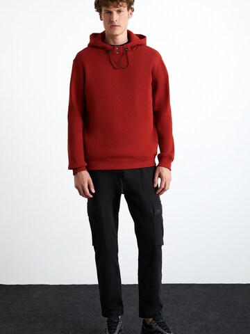 Sweat-shirt Grimelange en rouge