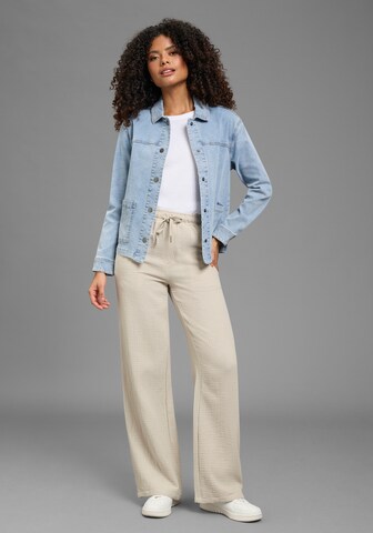 KangaROOS Wide leg Pants in Grey