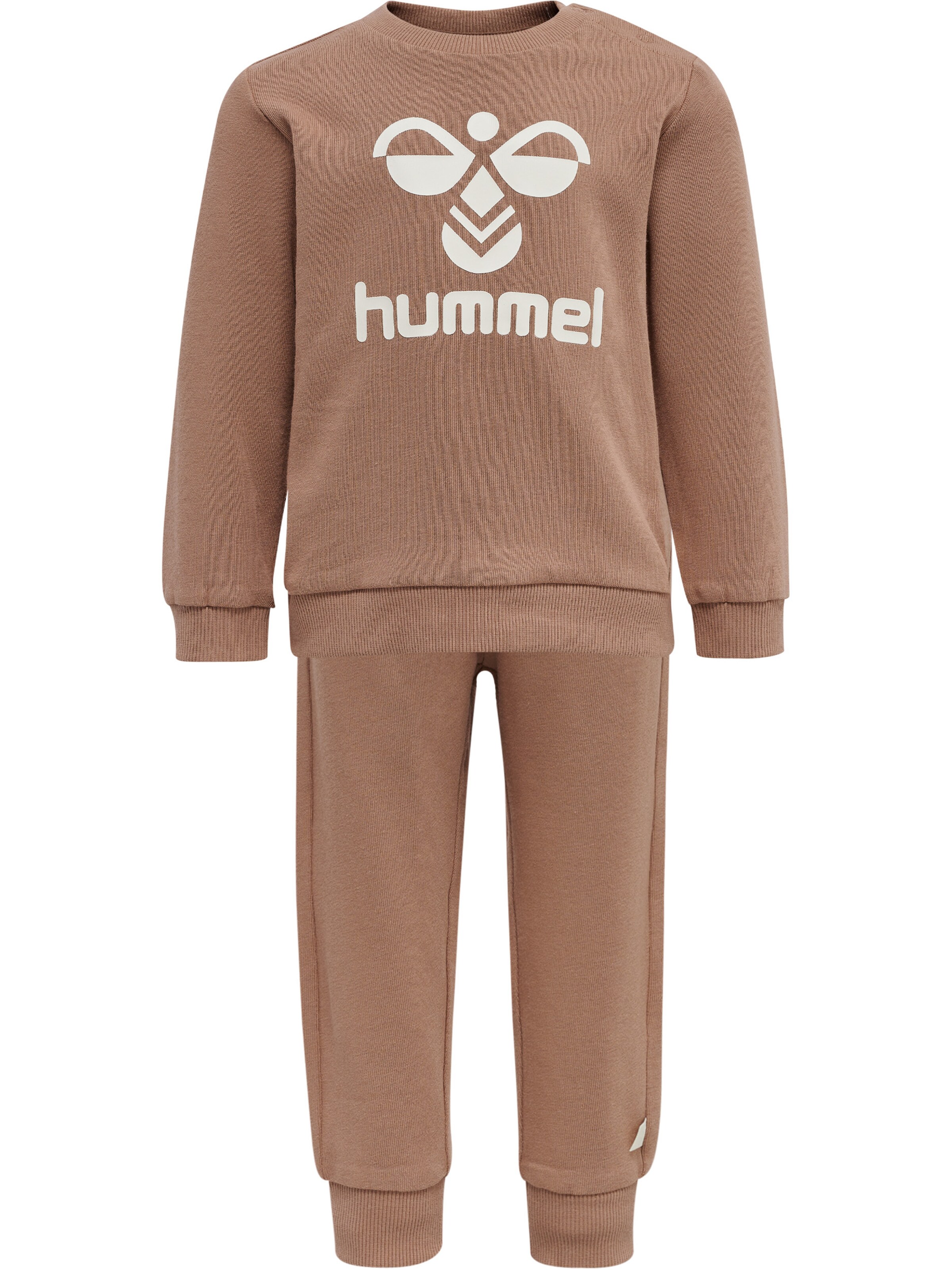 Hummel Sweat suit 'Arine' in Brown: front