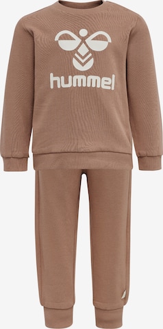 Hummel Jogginganzug 'Arine' in Braun: Vorderseite
