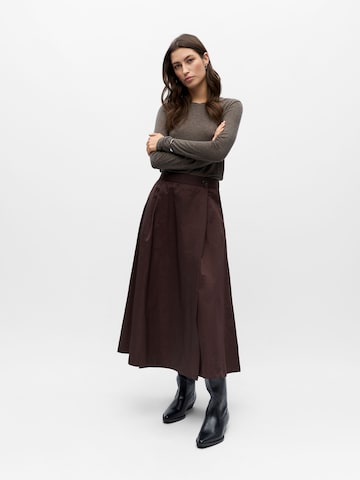 OBJECT Skirt 'OBJDina' in Brown