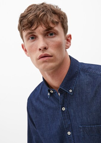 s.Oliver Regular fit Button Up Shirt in Blue