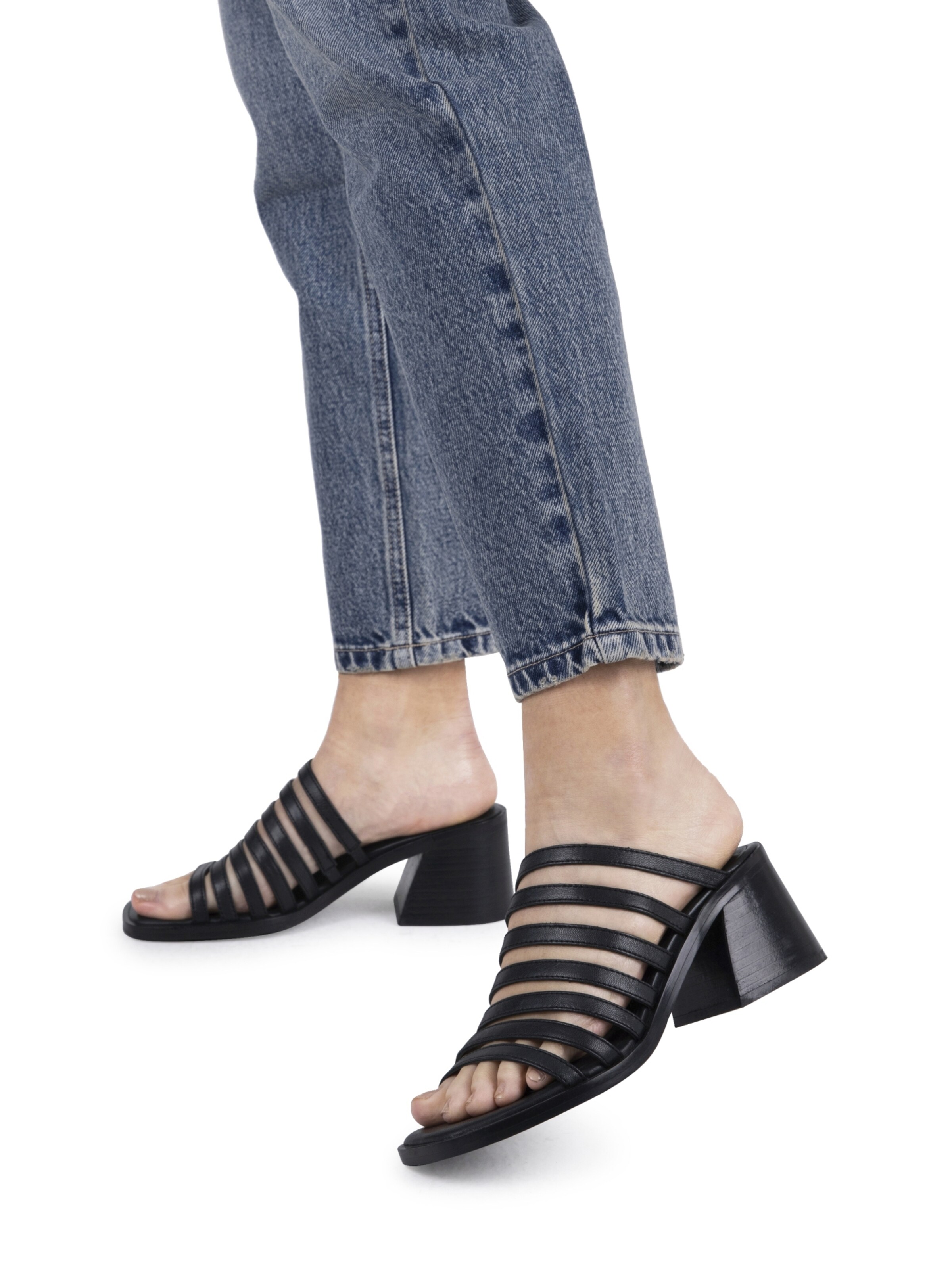 Bronx sandalen zwart sale