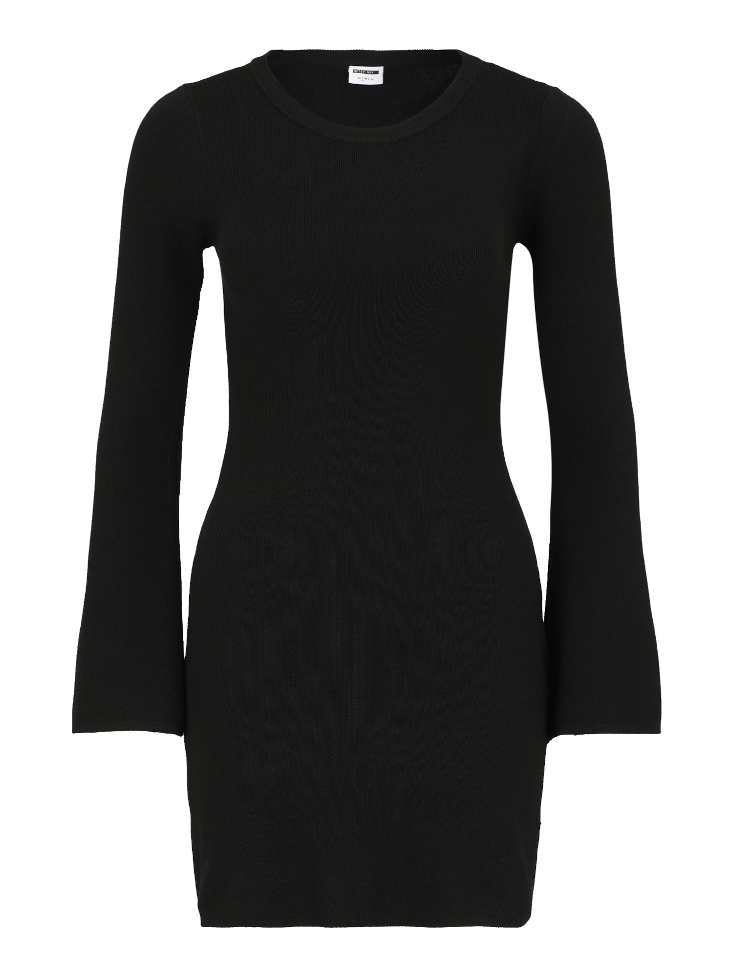 Noisy May Petite Pletena obleka 'NMTIFFANY' | črna barva, Prikaz izdelka