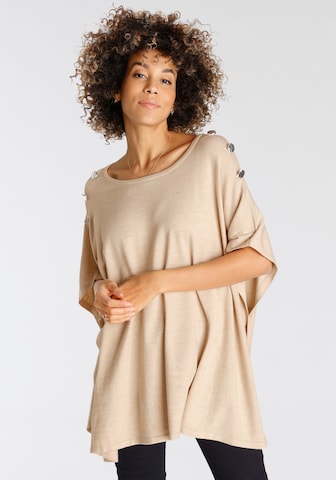 BOYSEN'S Pullover in Beige: predná strana