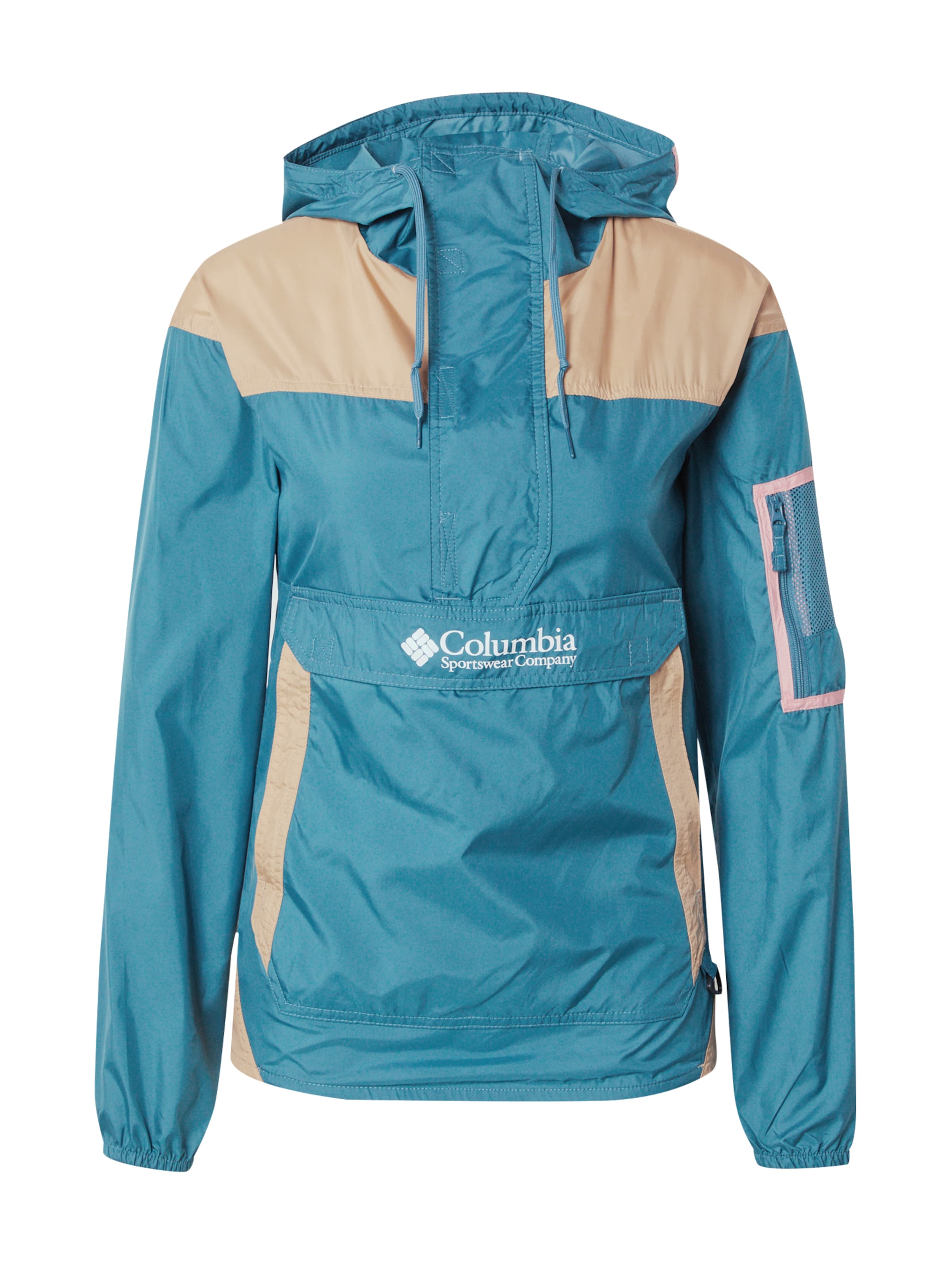COLUMBIA Outdoorjas 'Challenger' in Blauw: voorkant