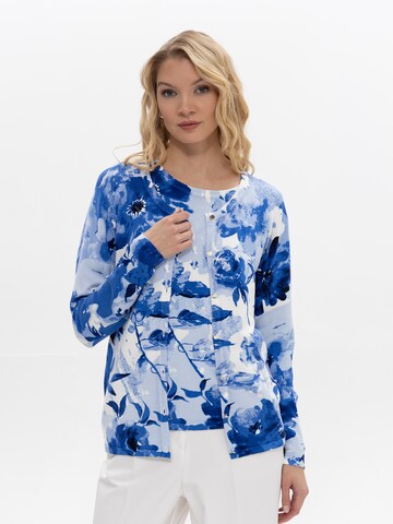 Passioni Blouse 'Twinset' in Blue: front