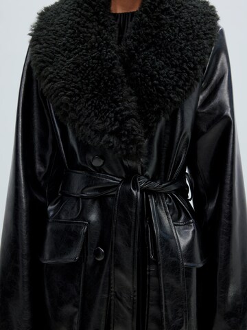 EDITED Between-seasons coat 'Amia' in Black