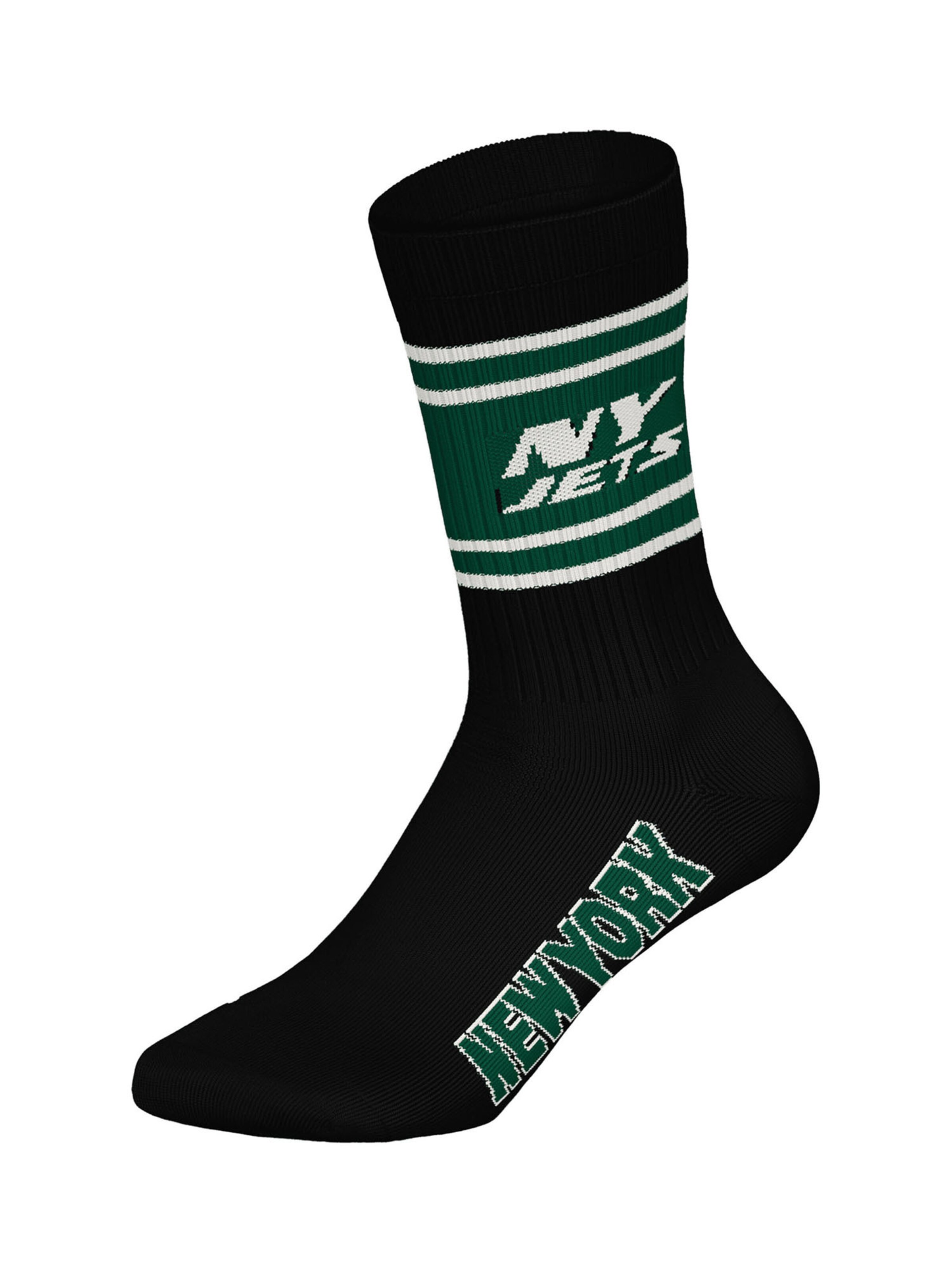 Huddle Freizeitsocken ' NFL New York Jets Crew ' in Grün: Vorderseite