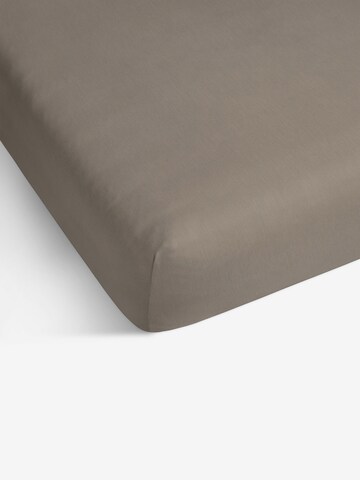 Aspero Bed Sheet 'Minas' in Grey: front