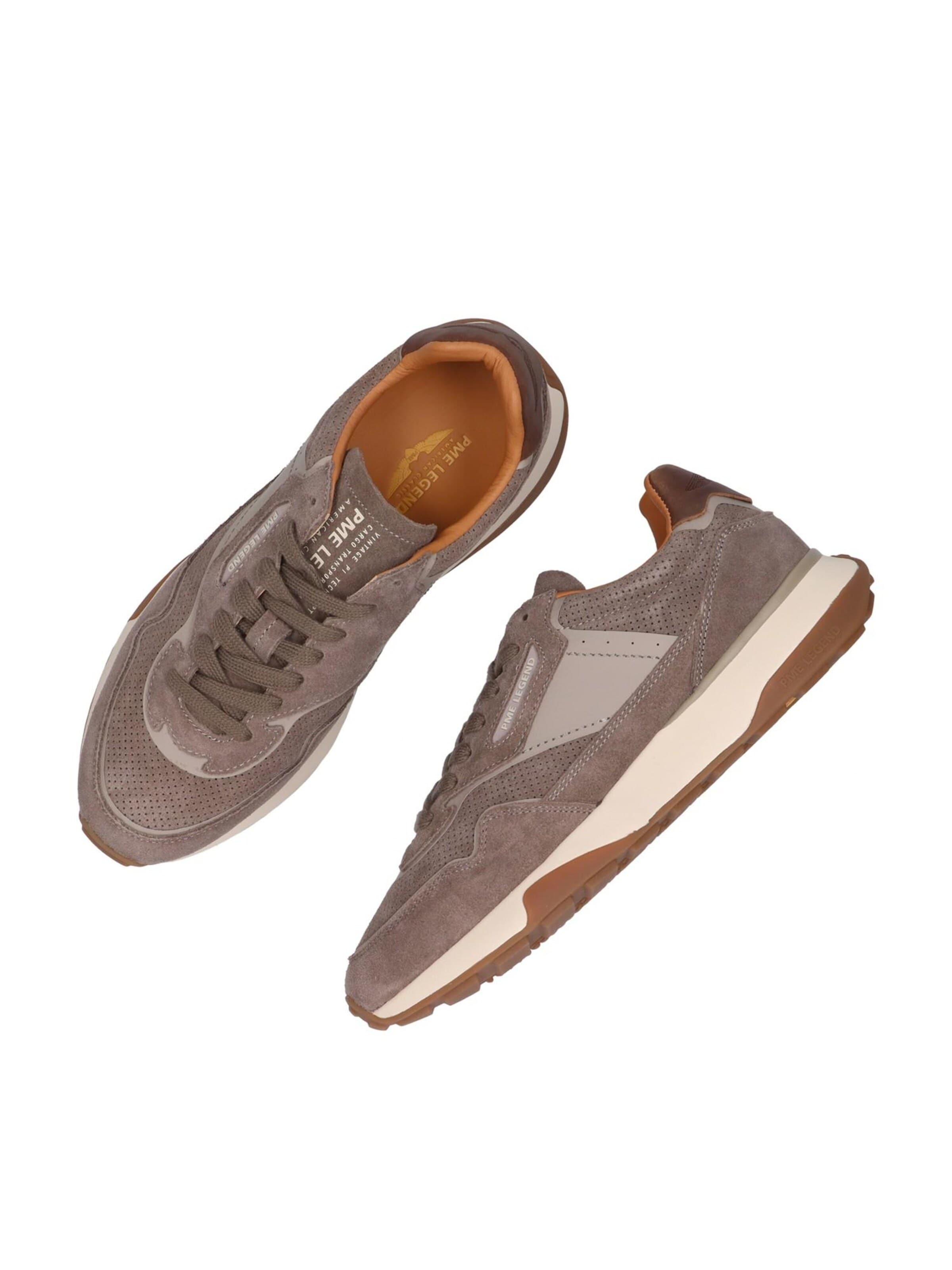 PME Legend Låg sneaker 'Latch sneaker in suede' i grå
