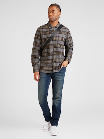 FARAH - Regular Fit Camisa 'TORINO' em cinzento