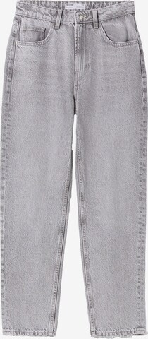 Bershka Regular Jeans in Grau: predná strana