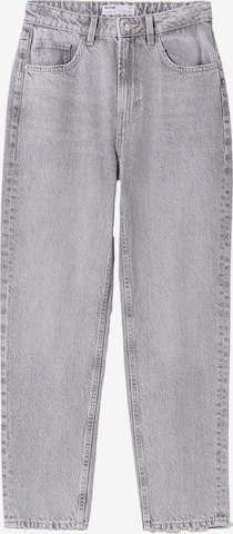 Bershka Jeans in Grey: front