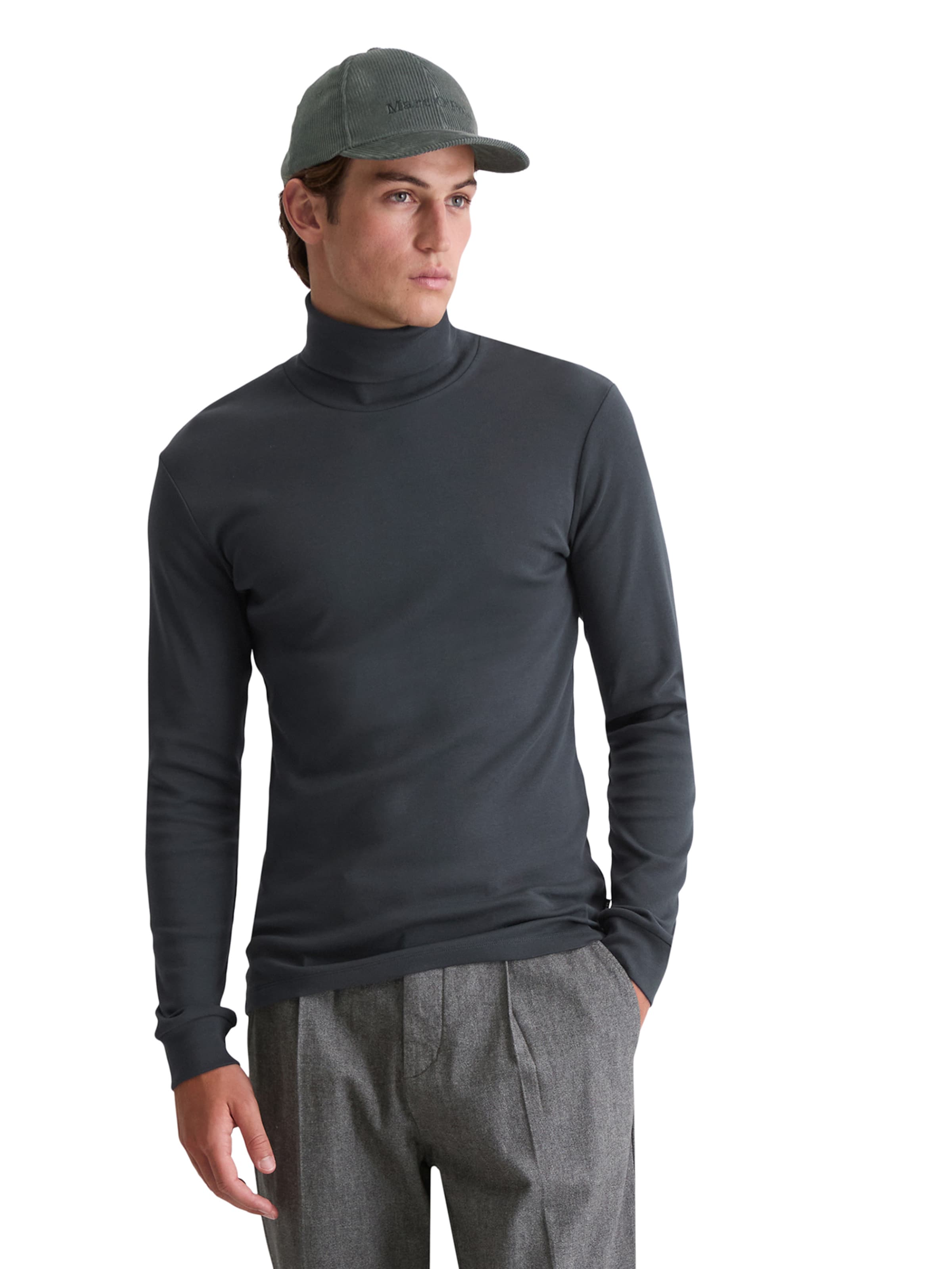 T-Shirt Marc O'Polo en bleu : devant