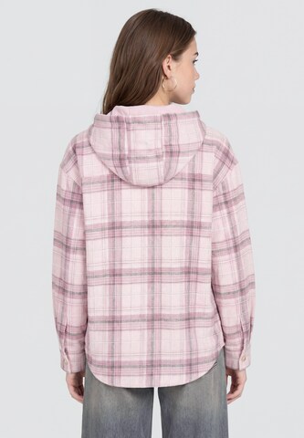 MYMO - Chaqueta de entretiempo en rosa