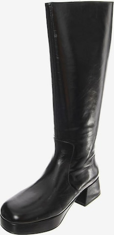Jeffrey Campbell Kozaki 'High-Skoll' w kolorze czarny: przód
