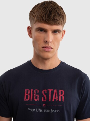 BIG STAR T-Shirt  'Bruno' in Blau