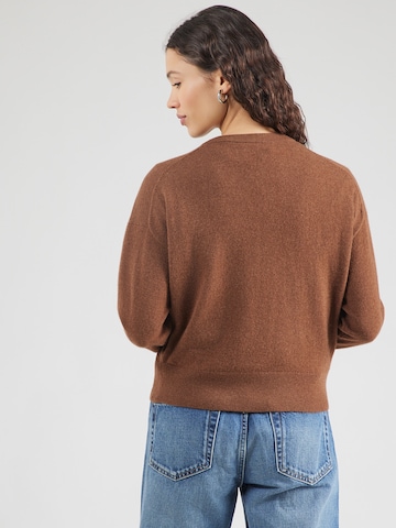 Calvin Klein Pulover | rjava barva: zadnja stran