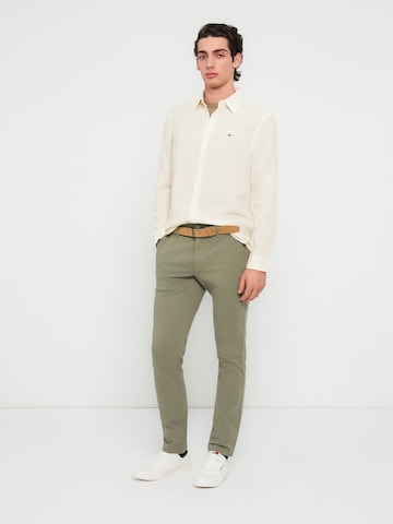 Tommy Jeans Regular fit Overhemd in Wit