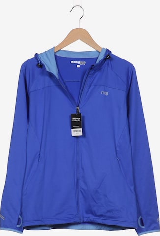 Manguun Sweatshirt & Zip-Up Hoodie in XL in Blue: front