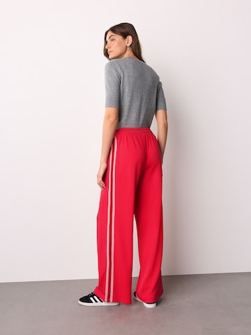 Wide leg Pantaloni di Next in rosso