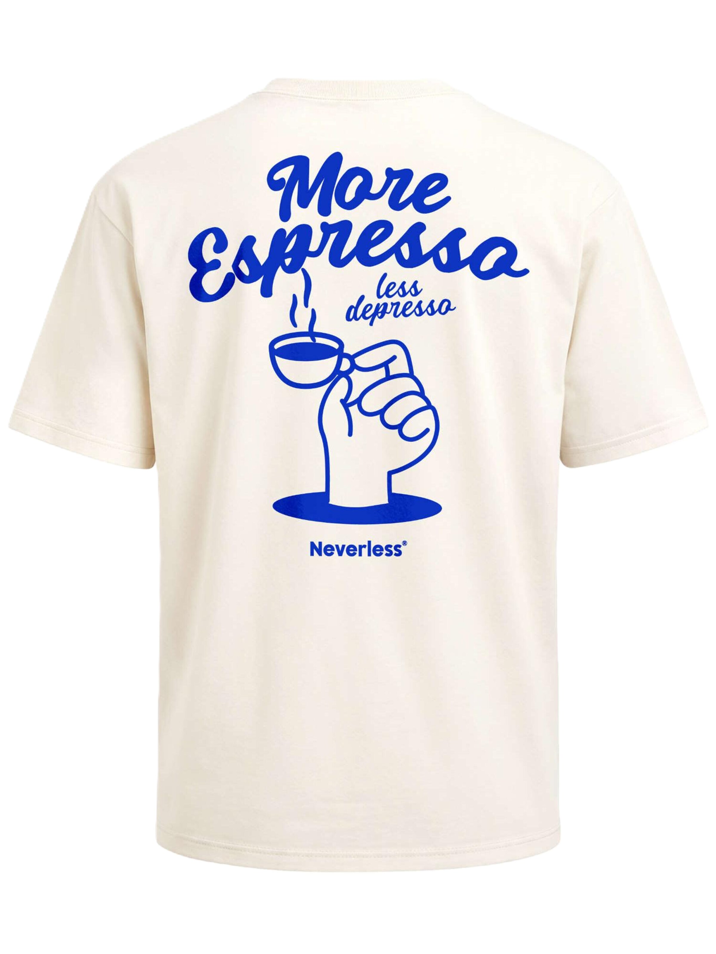 Neverless Shirt 'More Espresso' in Beige