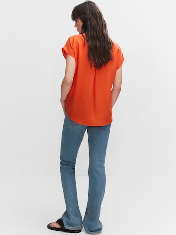 MANGO Blouse 'LIM' in Rood