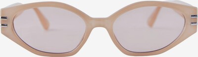 PIECES Lunettes de soleil 'VEAVEN' en beige / gris / blanc, Vue avec produit