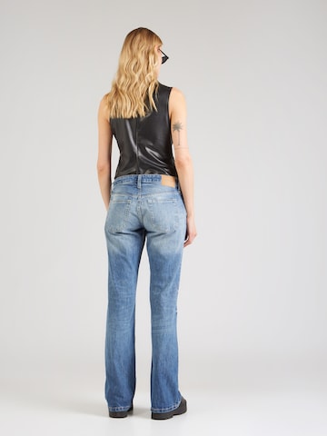 WEEKDAY Bootcut Jeans 'Nova' in Blau