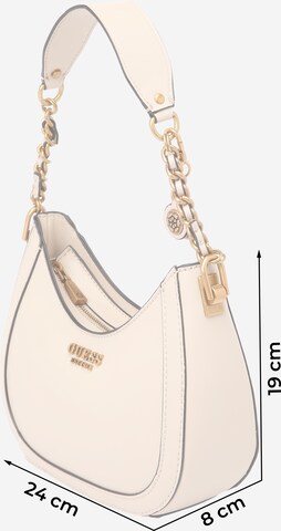 Borsa a spalla 'ABEY' di GUESS in marrone