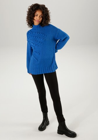 Aniston CASUAL Pullover in Blau
