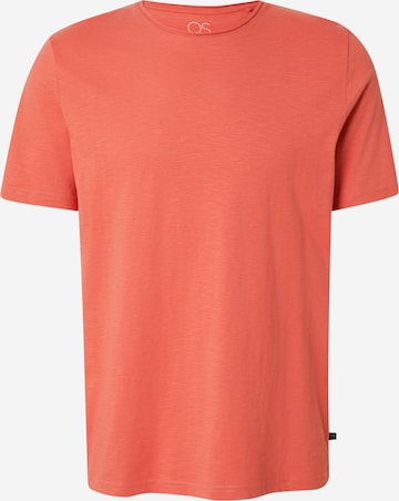 T-Shirt QS en orange : devant
